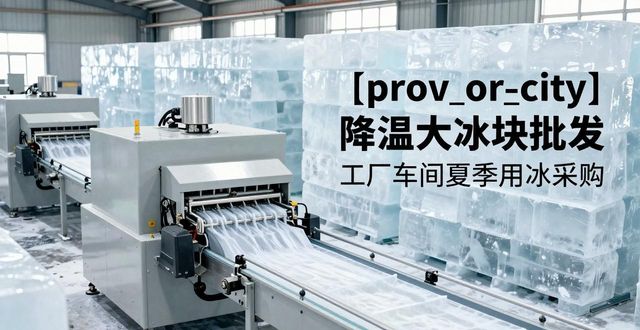 宝山降温大冰块批发 工厂车间夏季用冰采购