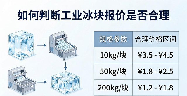 宝山工业冰块价格透明化 用户采购不踩坑