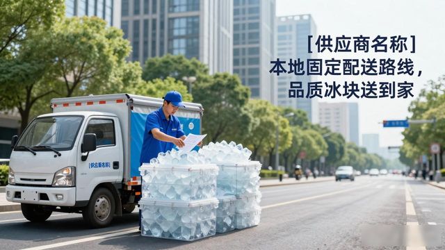 宝山食用冰块订购_食用冰块订购_透明方冰碎冰月牙冰