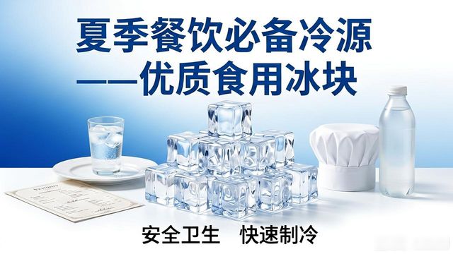餐饮食用冰块供应商选择_食用冰块与普通冰块区别_宝山食用冰块销售